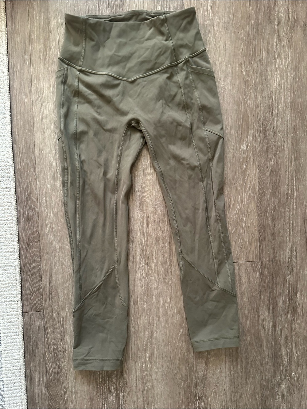 lululemon athletica Olive High-Waist Performance Leggings
